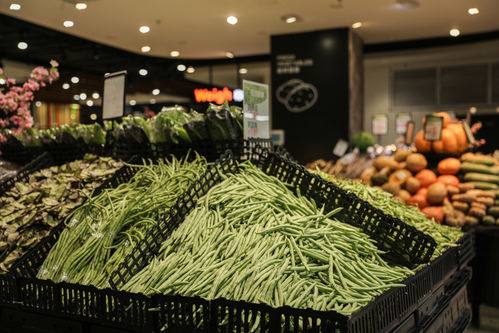 四季豆蔬菜商場超市商品貨物攝影圖 攝影